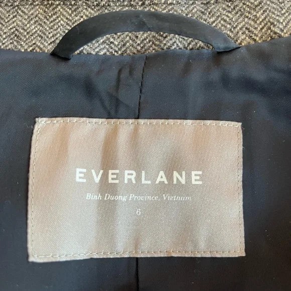 Everlane Charcoal Women's Blazer - Picture 5 of 5